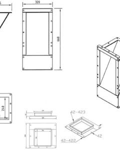 Extra inlet for cupelevator E180 M&M